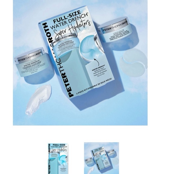Peter Thomas Roth Full-Size Water Drench Hydra-Pair 2-Piece Kit New in Box